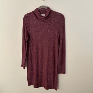 Everly turtleneck sweatshirt dress